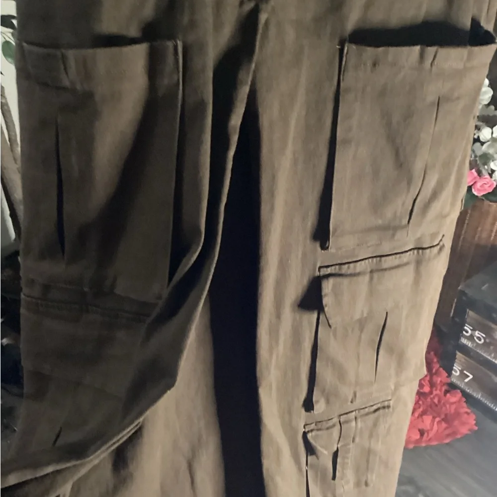 Brown Cargo Skirt - Picture 3 of 3